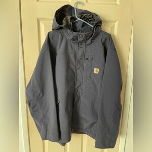 Carhartt Storm Defender Hoodie Jacket Men’s Size 2xl Blue NWOT